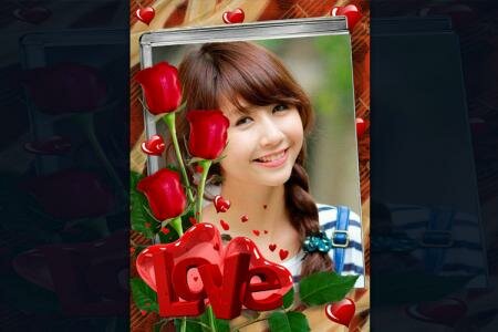Ghép album ảnh hoa hồng
