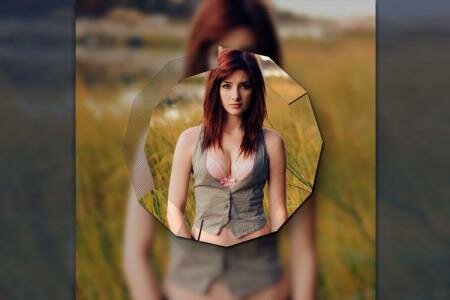 khung ảnh đa giác