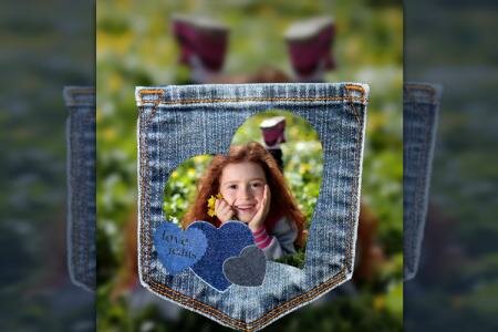 khung ảnh túi quần