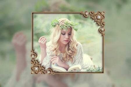 Khung kim loại sang trọng